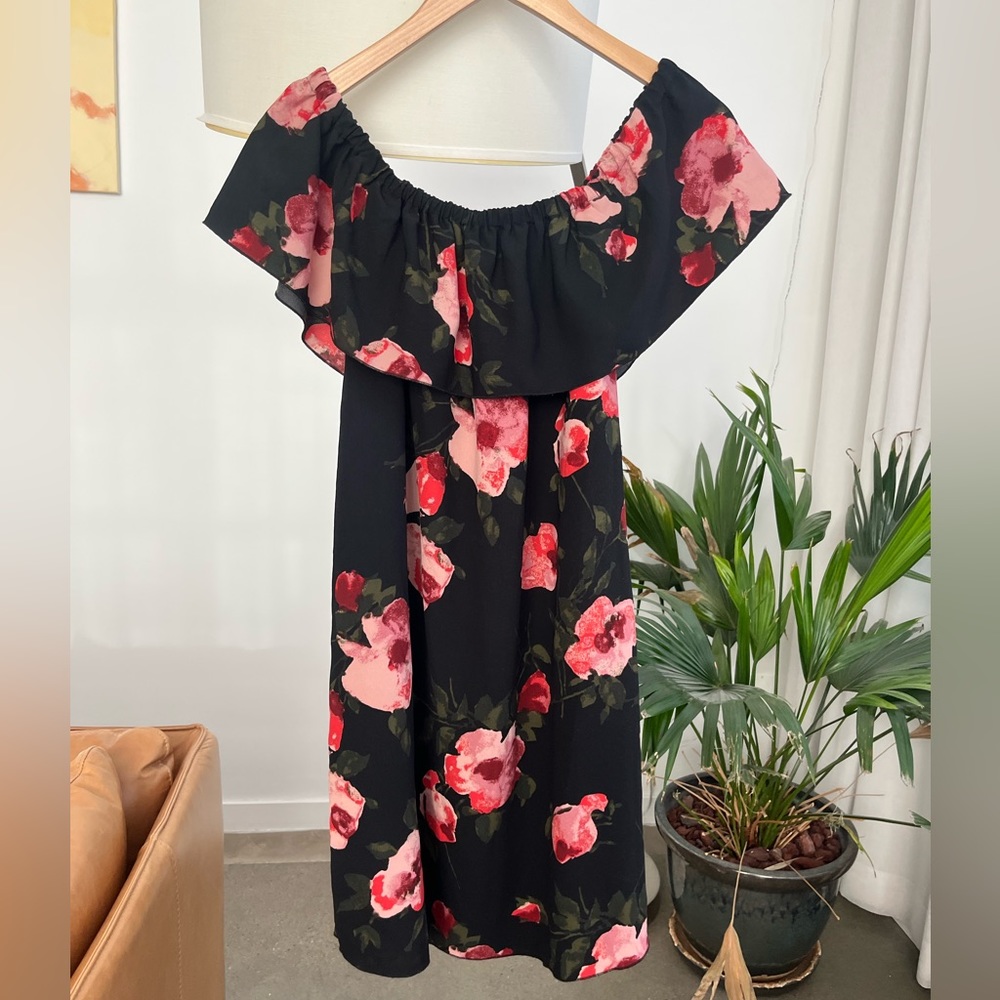 Aritzia Wilfred Neuchatel Floral Print Dress